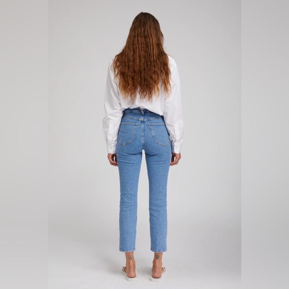 SPRWMN NWT Rosa Skinny Straight Leg Denim 29 - Picture 3 of 6